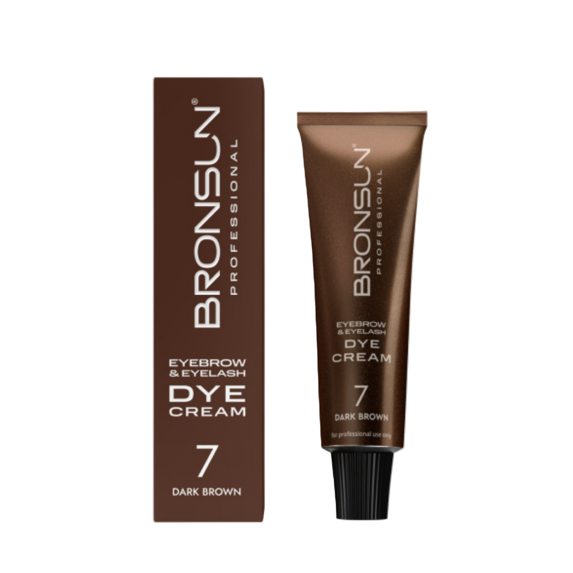 Bronsun - Eyebrow &amp; Eyelash Cream Dye, 7 Colours