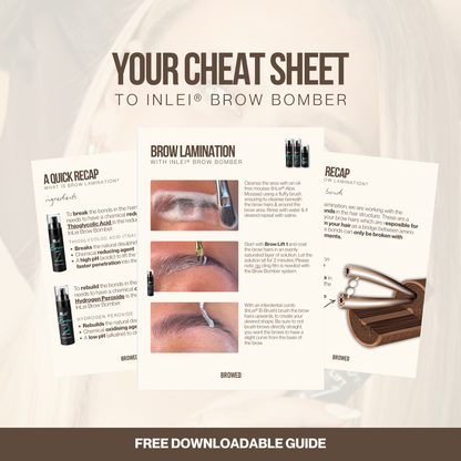 Your Cheat Sheet to: InLei Brow Bomber