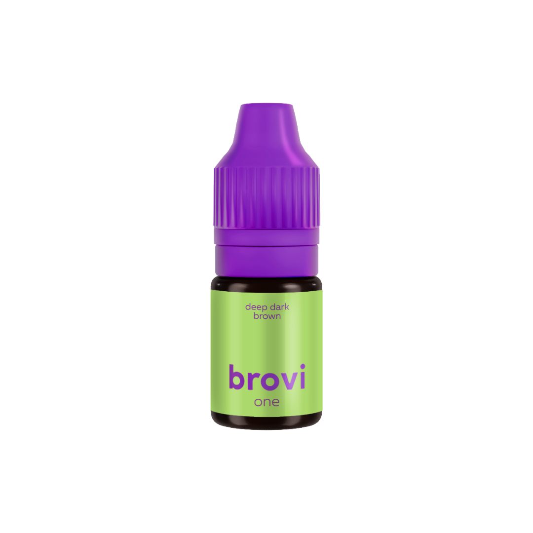 BROVI - One Inorganic Pigment - Deep Dark Brown, 5ml