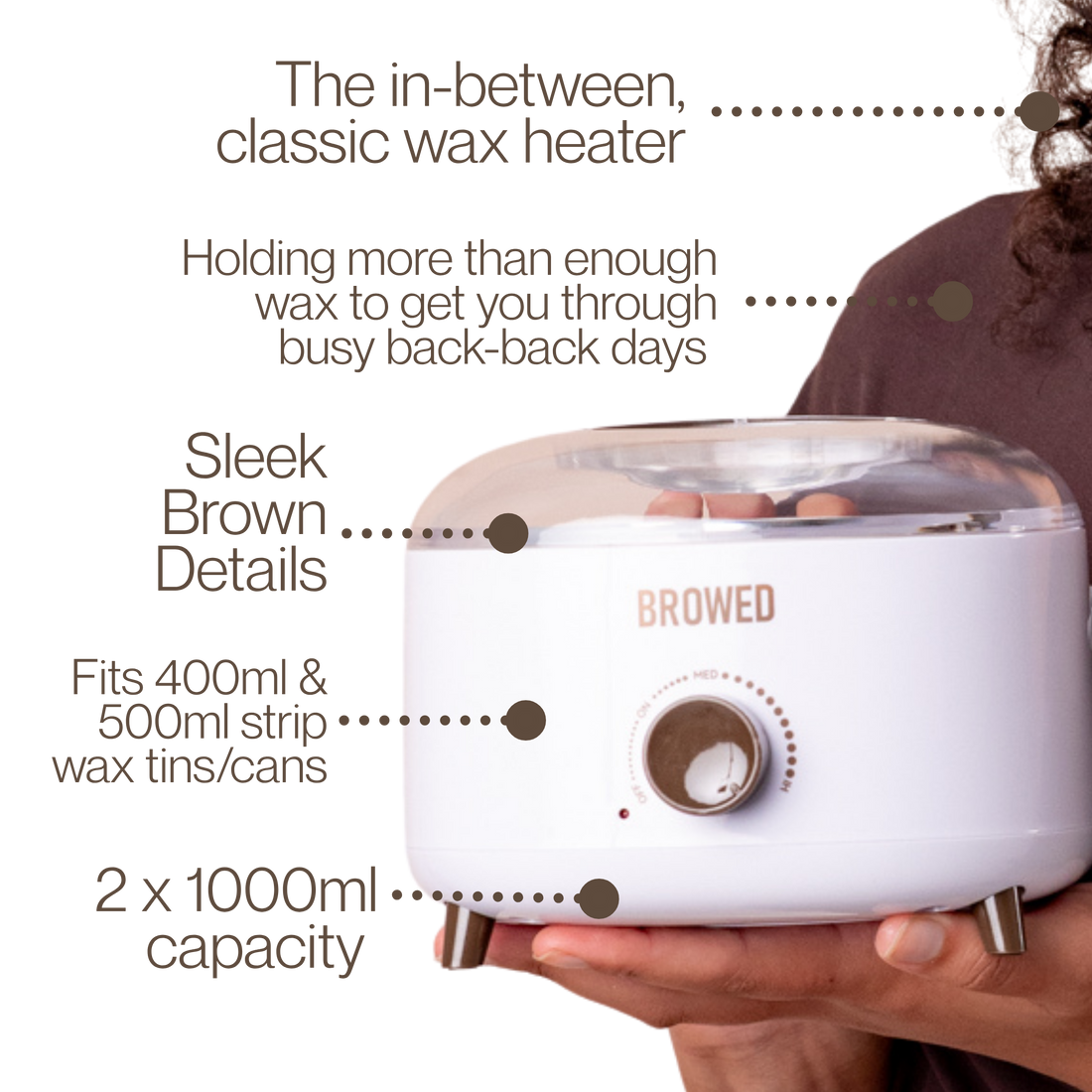 BROWED - Brow Wax Essentials