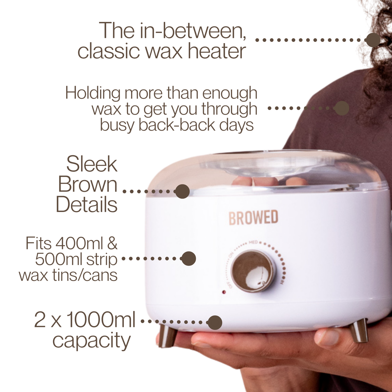 BROWED - Brow Wax Essentials