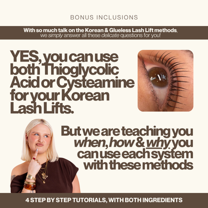 Korean Lash Lifts: Your Authentic Masterclass (online)