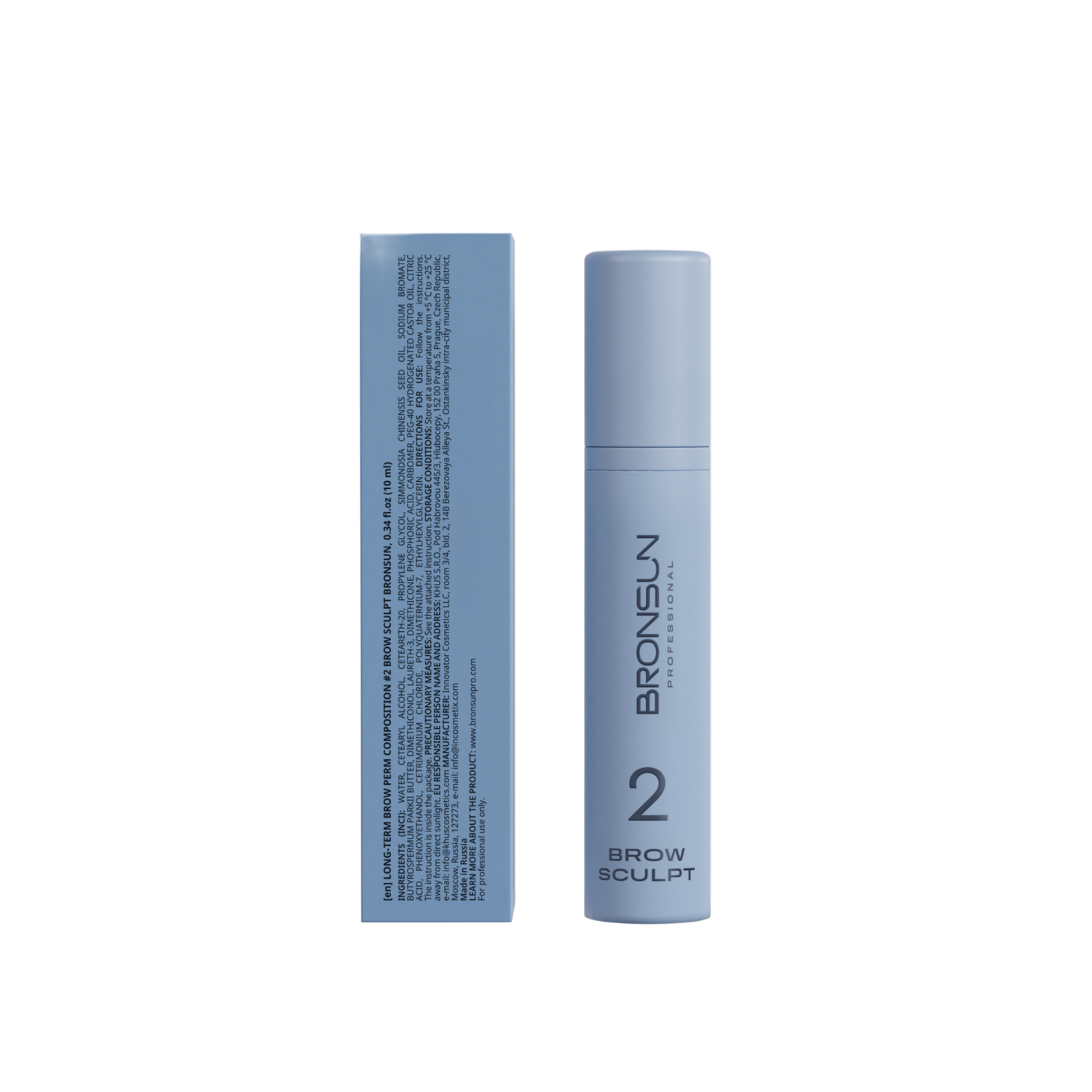 Bronsun - Long Term Brow Perm Composition, 