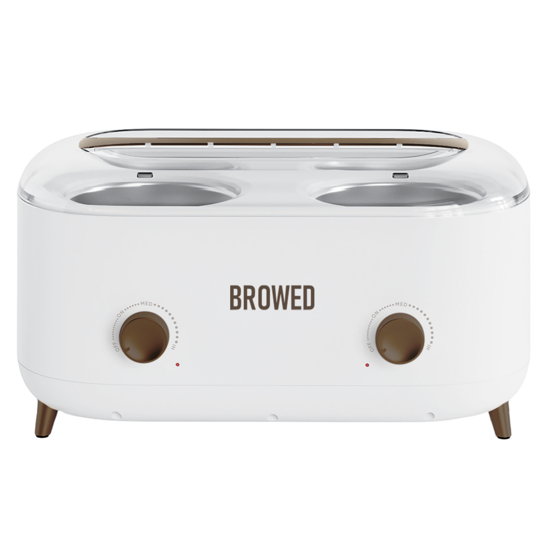 BROWED - Professional Duo Wax Heater, 2 x 1L