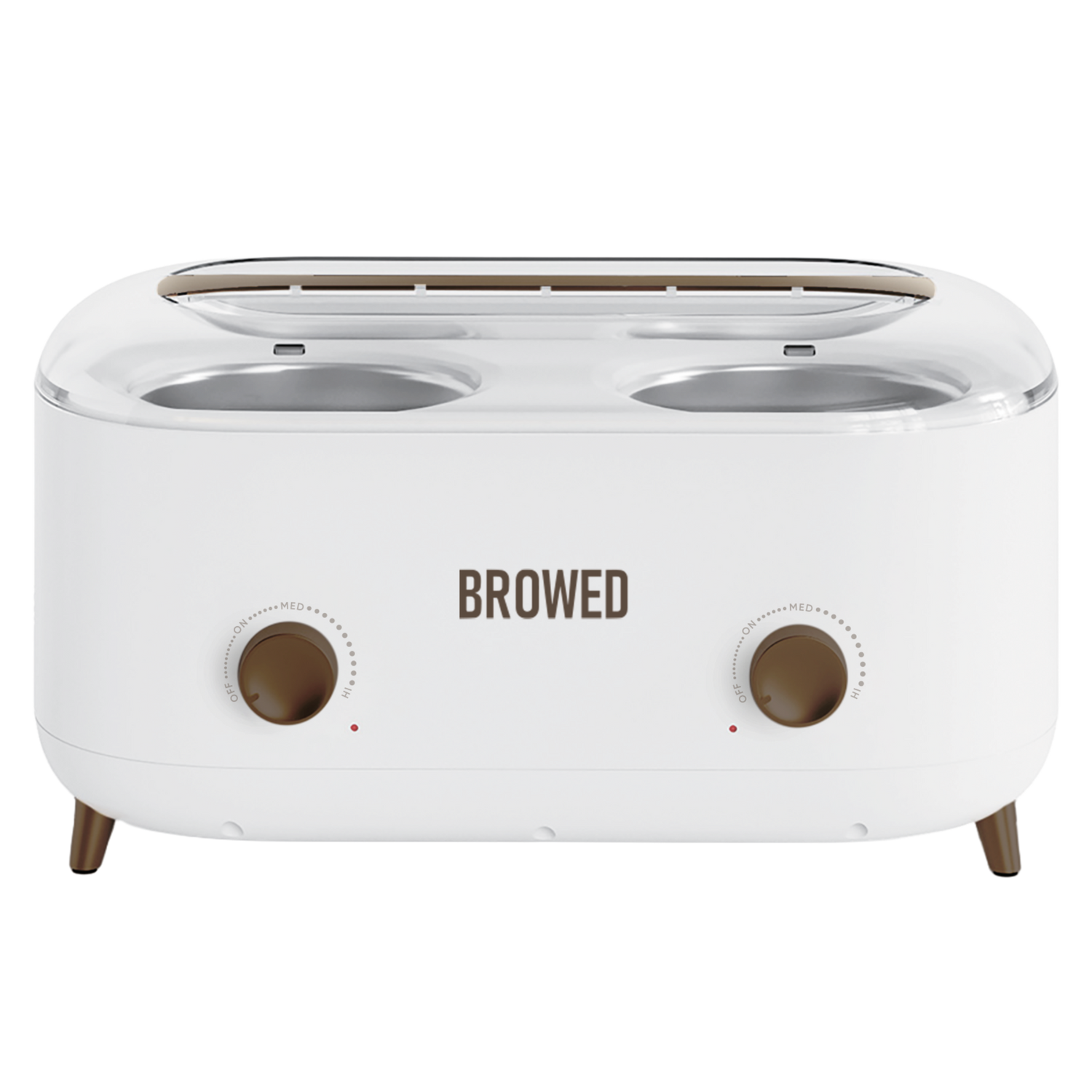 BROWED - Professional Duo Wax Heater, 2 x 1L