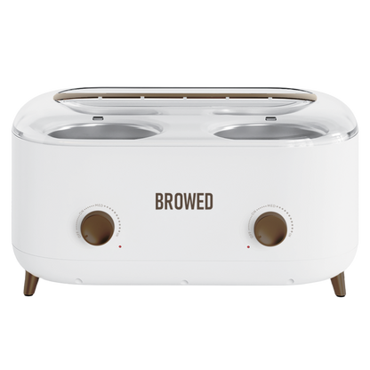 BROWED - Professional Duo Wax Heater, 2 x 1L