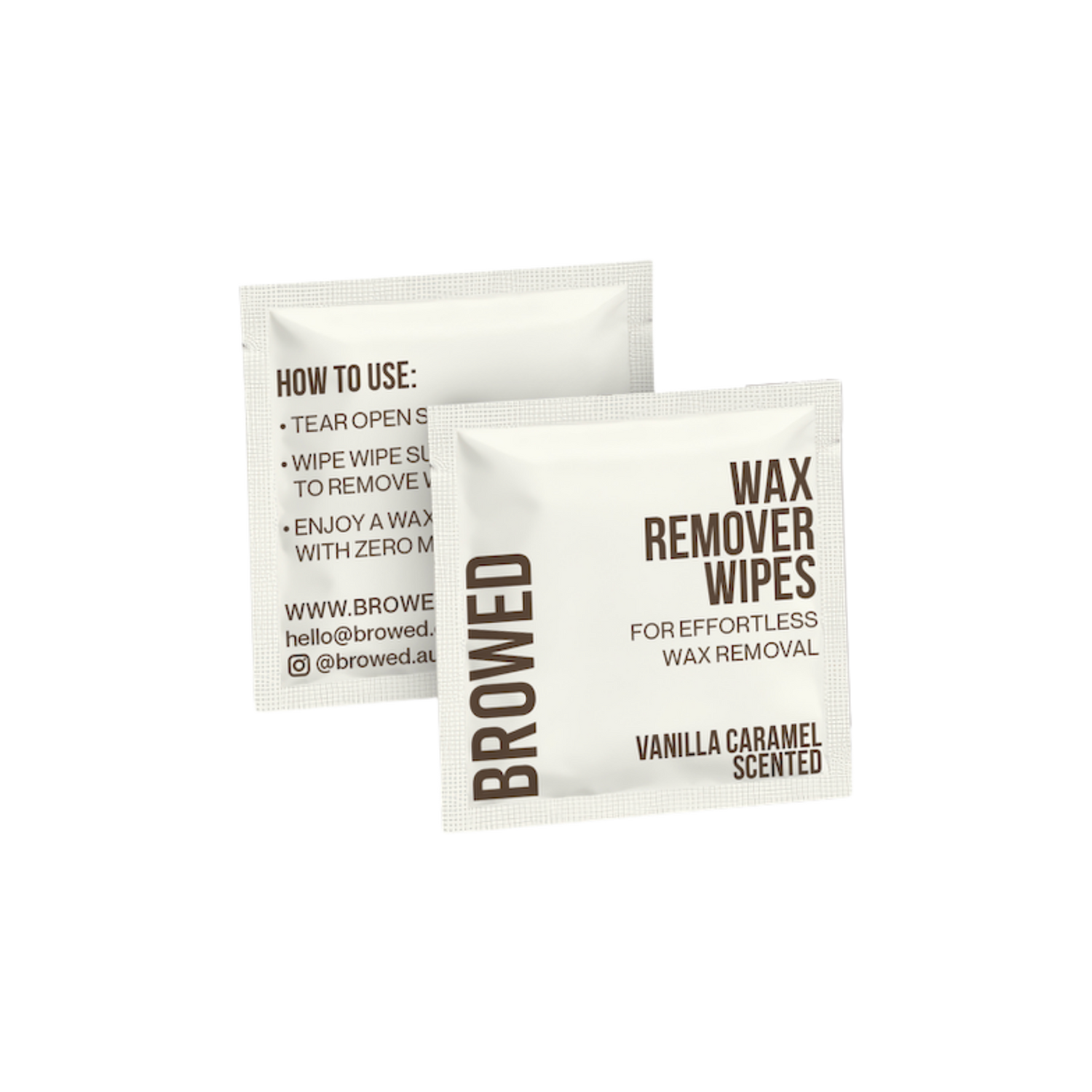 BROWED - Wax Removal Wipes, 150pcs