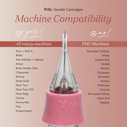 Tina Davies - PIXL Cartridges - 9 Curved Magnum 0.25mm (.25MM 9CM LT)