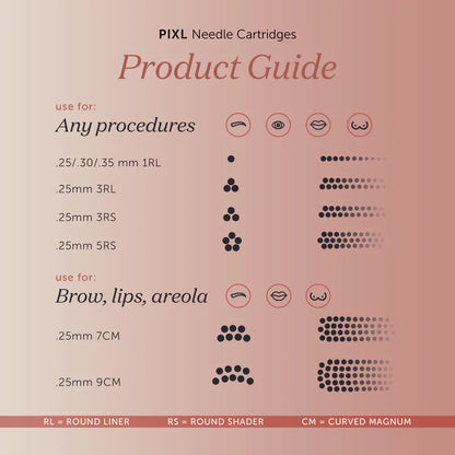 Tina Davies - PIXL Cartridges - 1 Round Liner 0.30mm (.30mm 1RL LT)