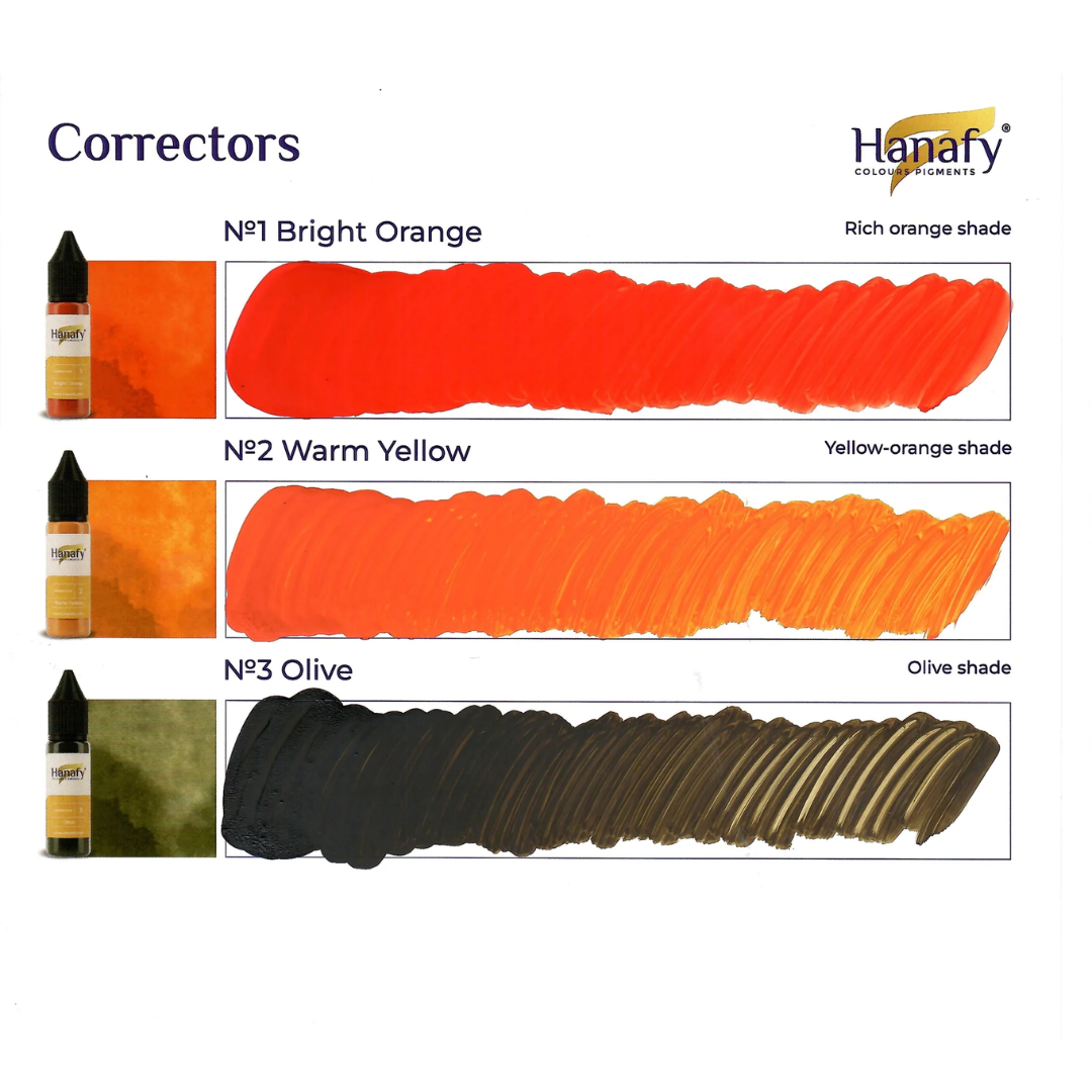 Hanafy - CORRECTOR N2 - Warm Yellow, 15ml
