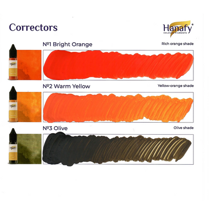 Hanafy - CORRECTOR N2 - Warm Yellow, 15ml