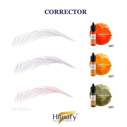 Hanafy - CORRECTOR N2 - Warm Yellow, 15ml