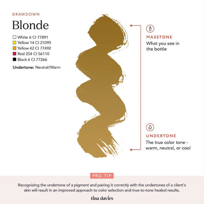 Tina Davies - I Love Ink BROW Pigment - Blonde 15ml