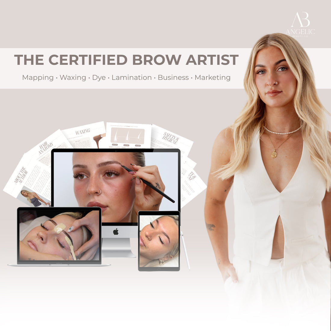 Angelic Beauty Co - The Certified Brow Artist