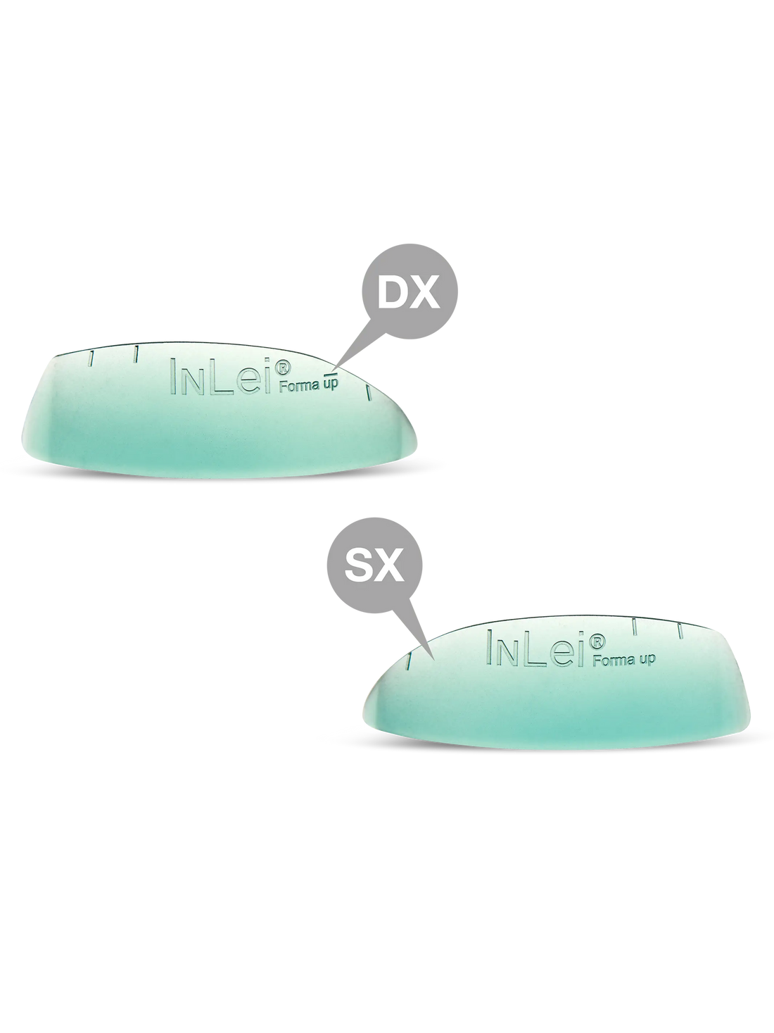 InLei® - FORMA UP Universal Eyelash Shields - 1 Pair (Matte)
