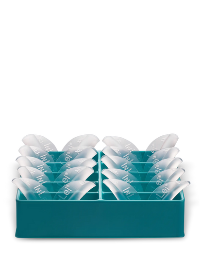 InLei® - TOTAL - Silicone shields, 10 SIZES MIX (S to XXL in both curls!)