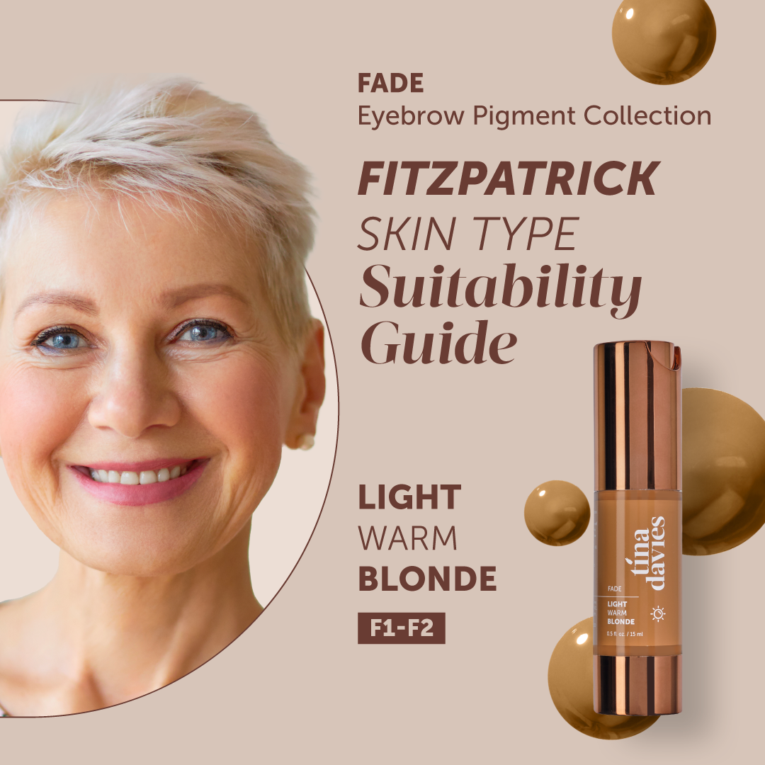 Tina Davies - FADE Eyebrow Pigments - Light Warm Blonde, 15ml