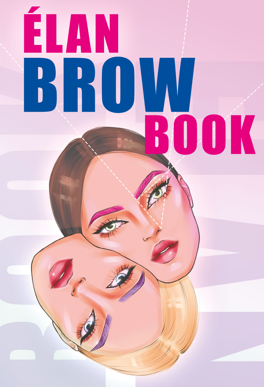 ÉLAN - The first brow book «ÉLAN BROW E-BOOK» in English (digital version)