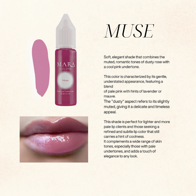 Mara Pro - Lip Pigment - Muse, 15ml