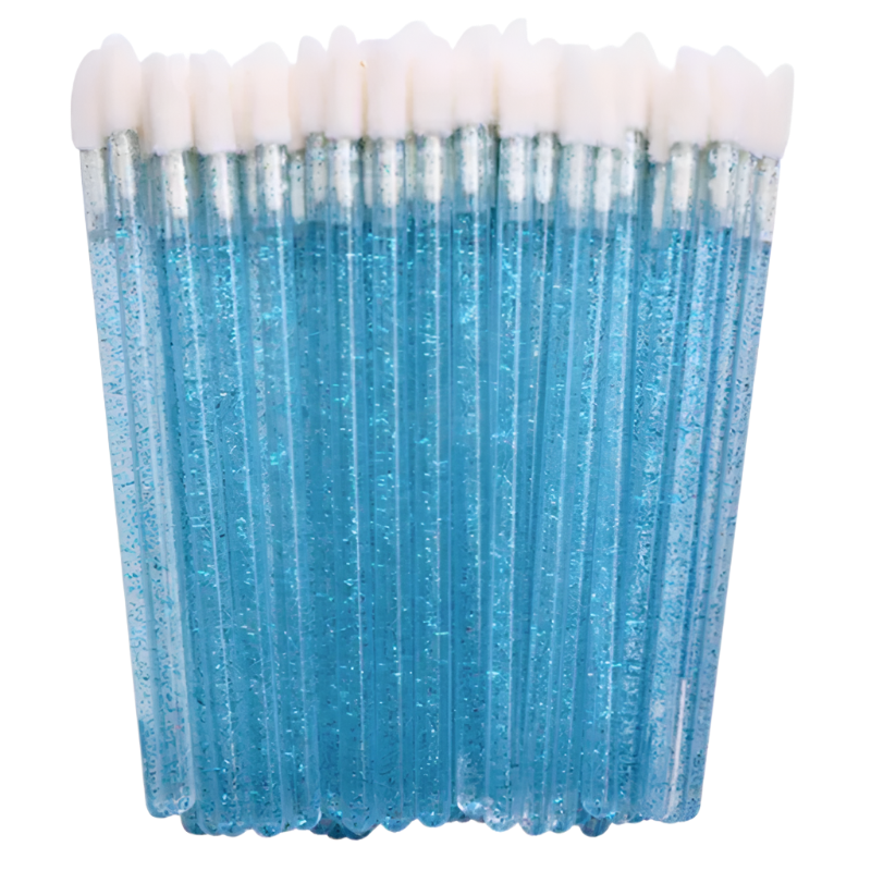 Disposable Lip Applicator - Glitter Blue