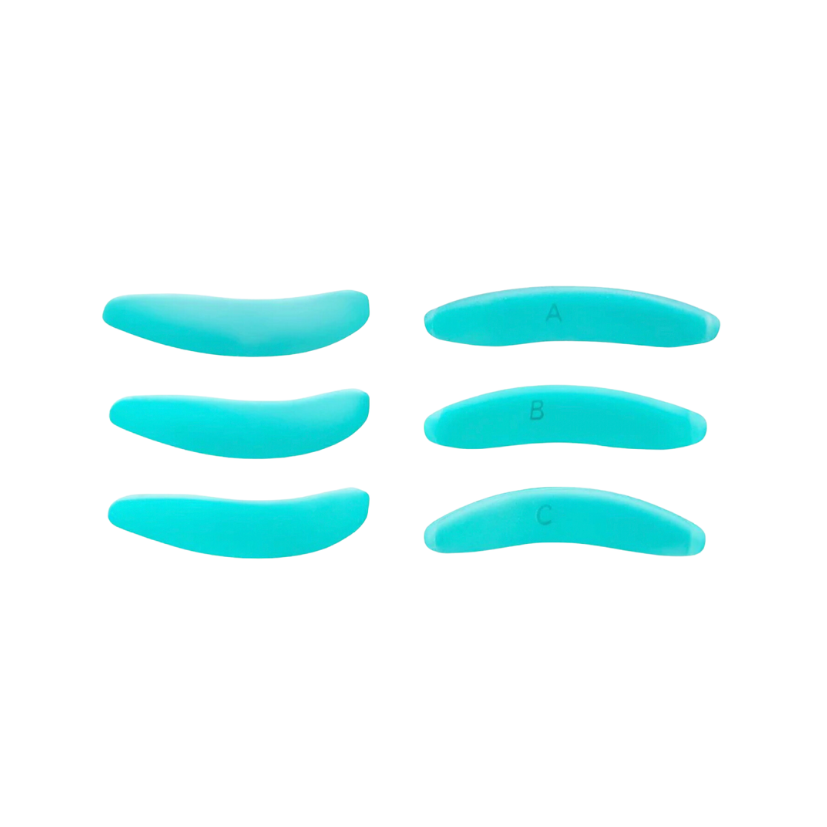KATYA VINOG - Bottom lash lift silicone shields in Tiffany (Set, 3 pairs)
