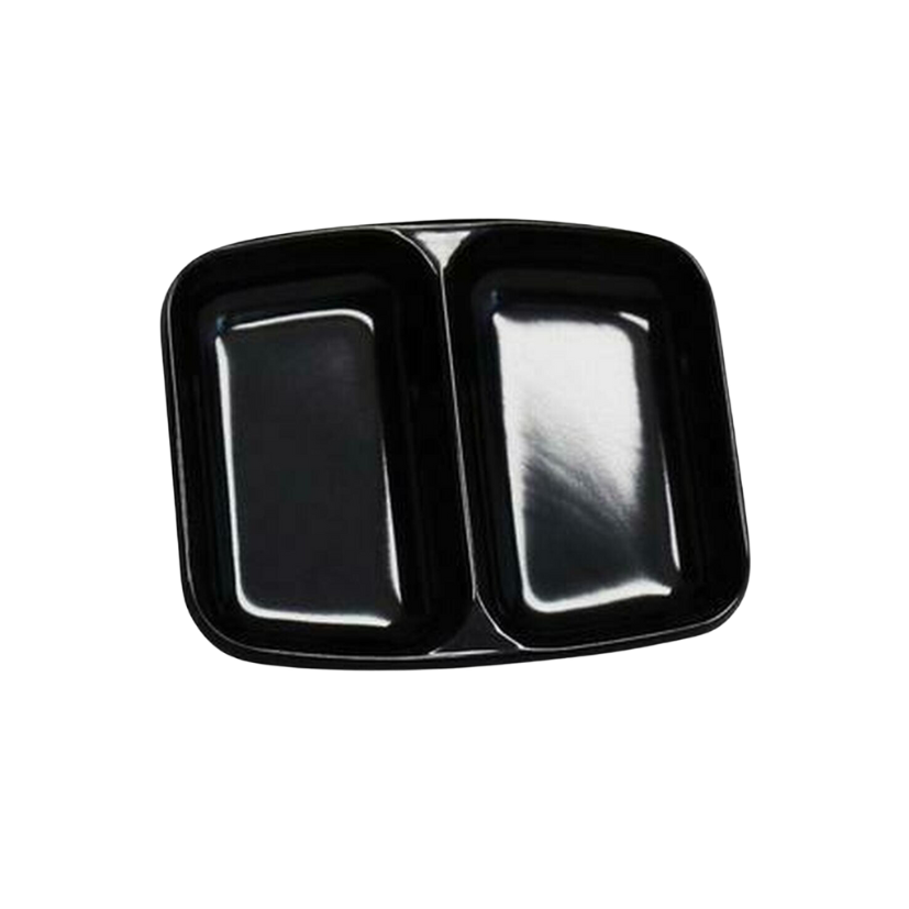 REFECTOCIL - Two Section Black Mixing Dish