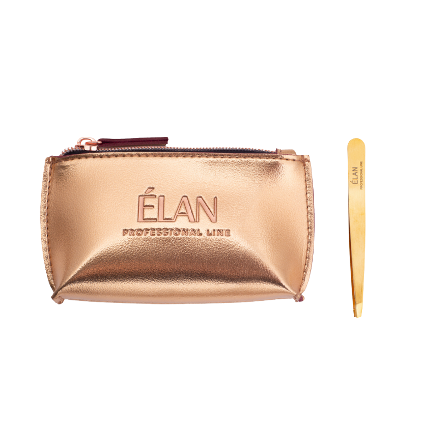 ÉLAN - Professional Eyebrow Gold Tweezer