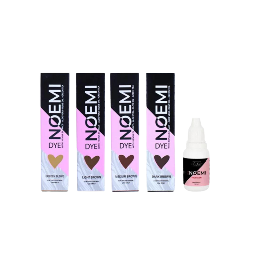 Noemi - Hybrid Dye Starter Kit (4 Best Seller Shades + Developer)