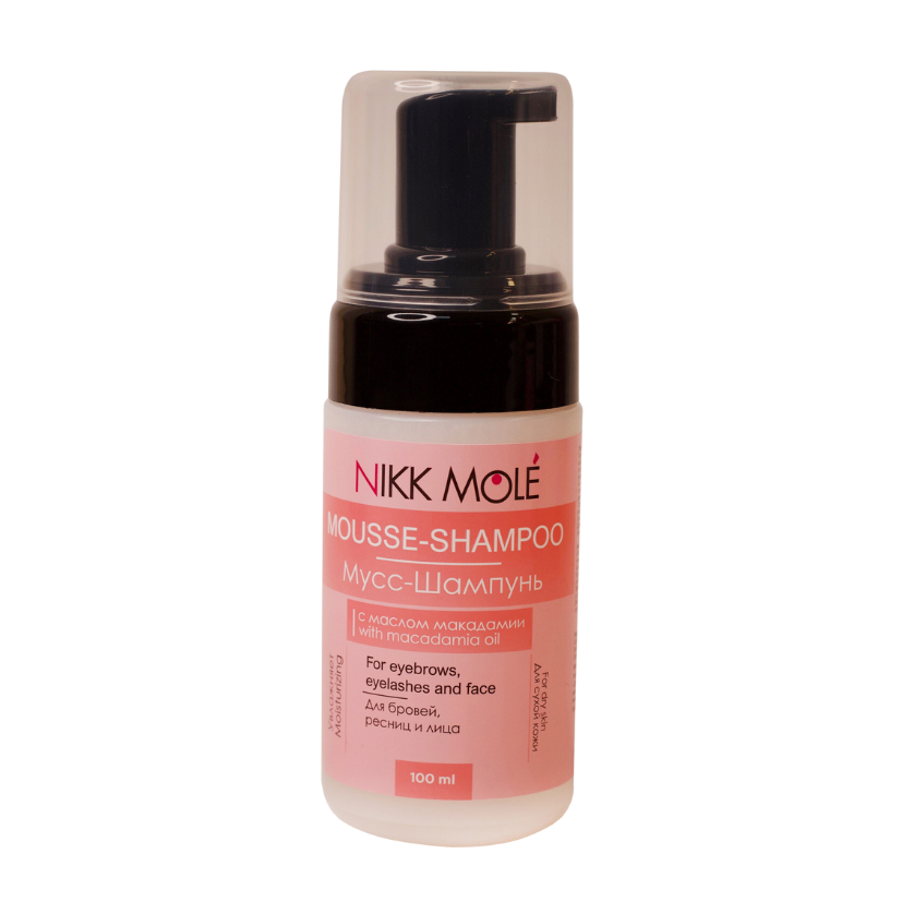 NIKK MOLÉ- Gentle eyebrow shampoo-mousse with Macadamia (100ml)