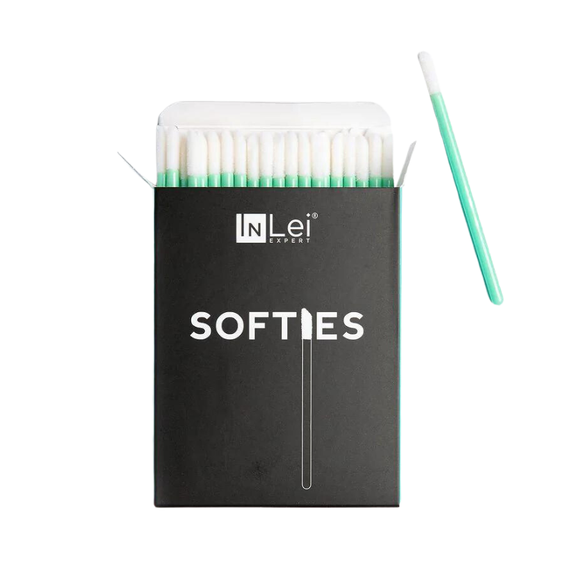 InLei® - Softies Micro Fibre Lip Applicator Brushes (50 pcs)