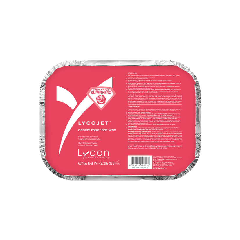 LYCON - LYCOJET Desert Rose Hot Wax (1kg)