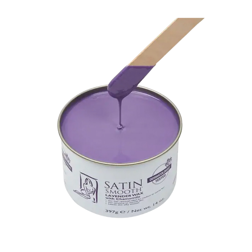SATIN SMOOTH - Lavender Wax with Chamomile, 396g