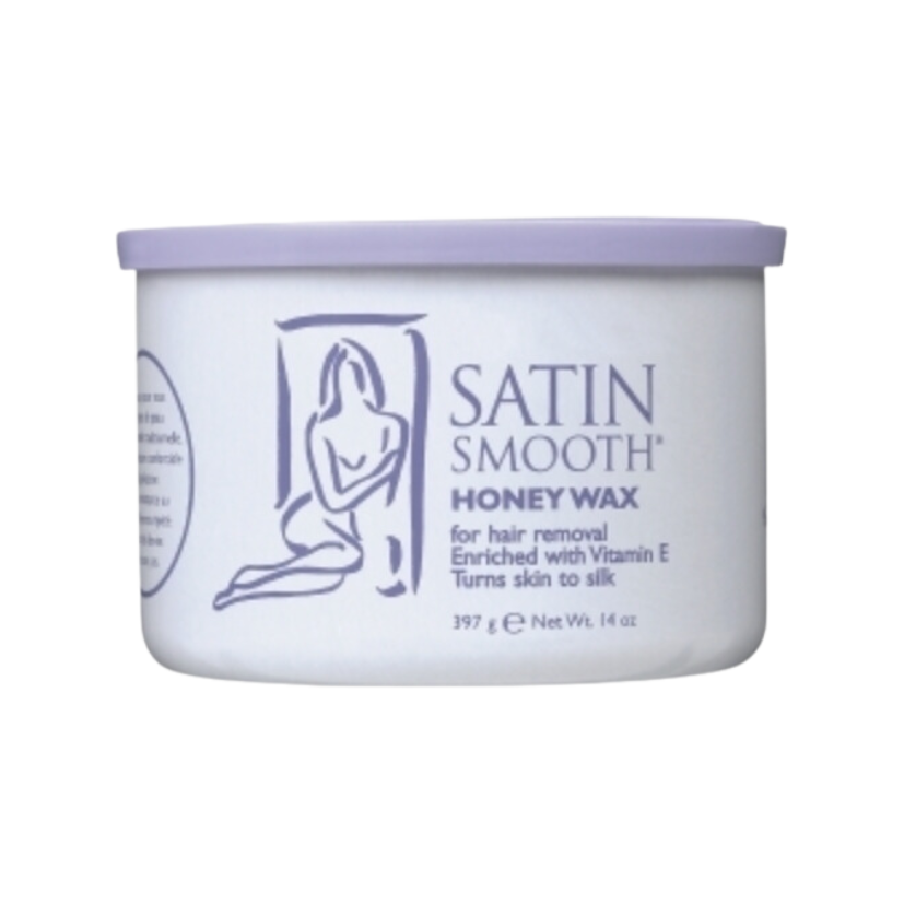 SATIN SMOOTH - Honey Wax With Vitamin E, 396g