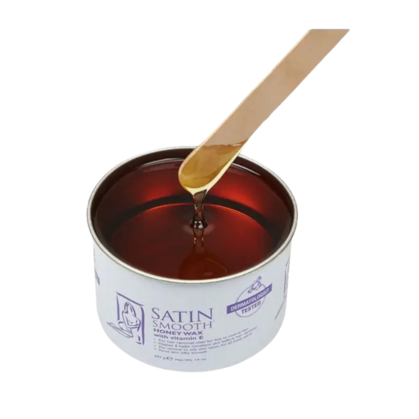 SATIN SMOOTH - Honey Wax With Vitamin E, 396g