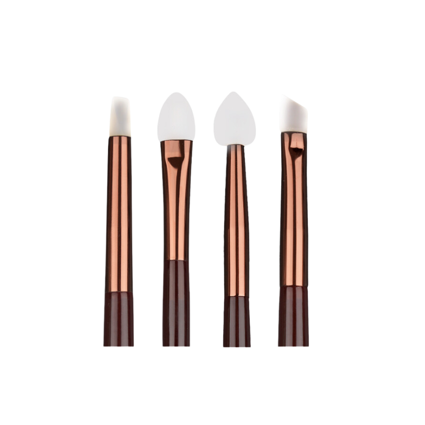 ÉLAN - Professional Silicone Brush Set (4 Brushes)