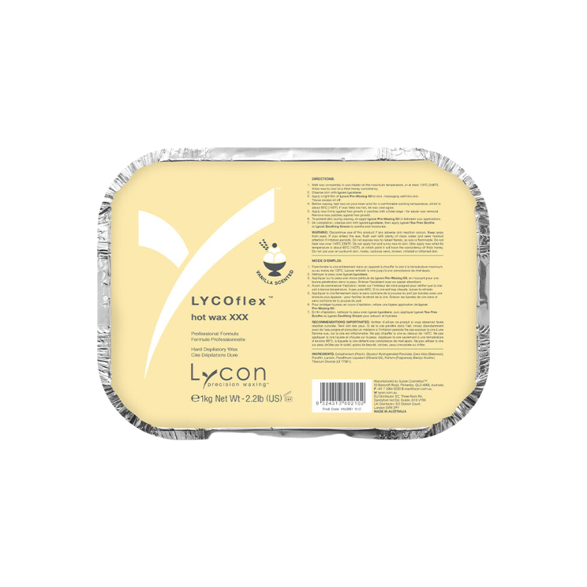 LYCON - LYCOflex Vanilla Hot Wax (1kg)