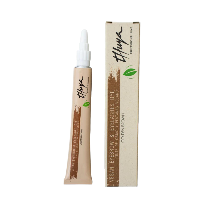 THUYA - Vegan Brow &amp; Lash Tint - Golden Brown (Light Brown)