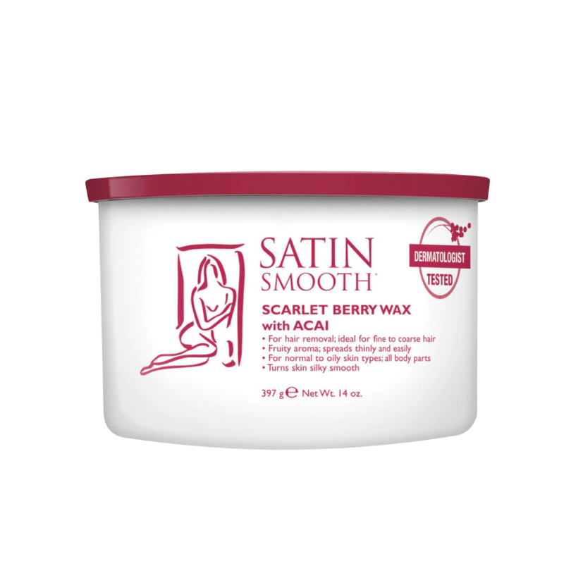 SATIN SMOOTH - Scarlett Berry Wax With Acai, 396g