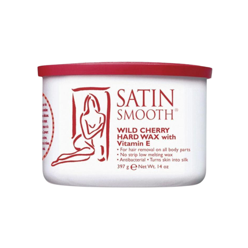 SATIN SMOOTH - Wild Cherry Hard Wax with Vitamin E