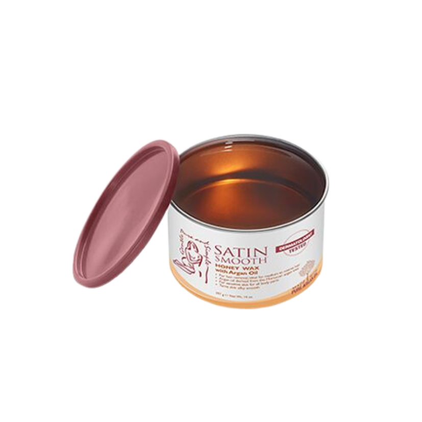 SATIN SMOOTH - Honey Wax With Argan Oil, 396g