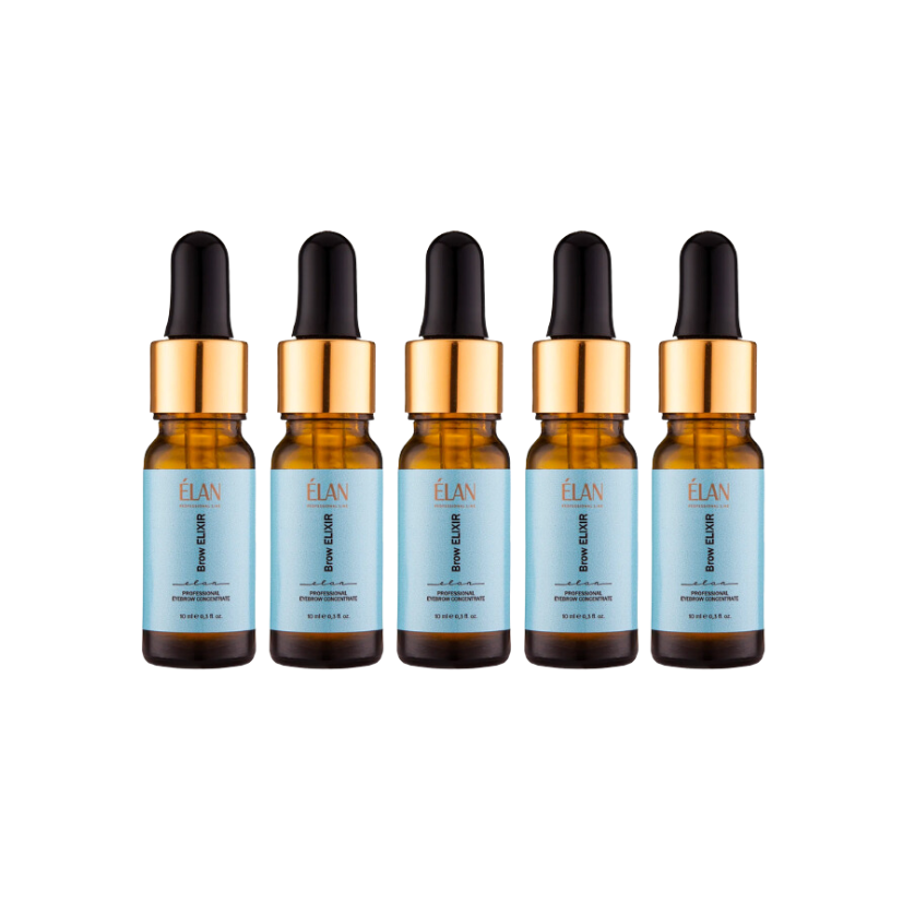 ÉLAN - Brow Elixir - Professional Eyebrow Concentrate, 10ml (Wholesale 5 pack, RRP $27.95 Each)