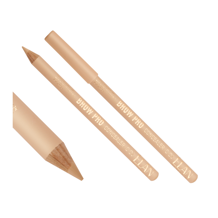 ÉLAN - Multi-purpose Concealer Pencil - Brow Pro Concealer - C 01 cold nude