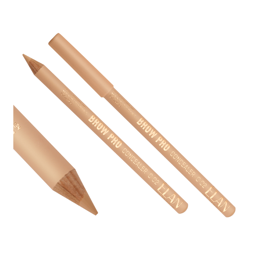 ÉLAN - Multi-purpose Concealer Pencil - Brow Pro Concealer - C 02 warm nude