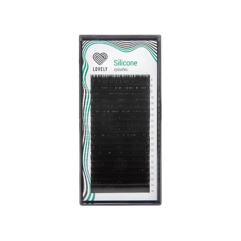 Lovely Lashes - Eyelash Extensions &quot;Silicone&quot; - 16 lines / 0.07
