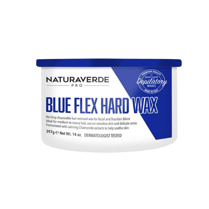 NATURAVERDE PRO - Blue Flex Hard Wax (397g)