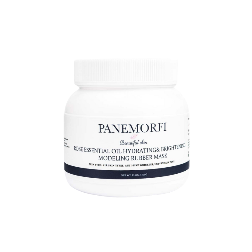 PANEMORFI - Rose Essential Oil Hydrating &amp; Brightening Rubber Mask, 500g