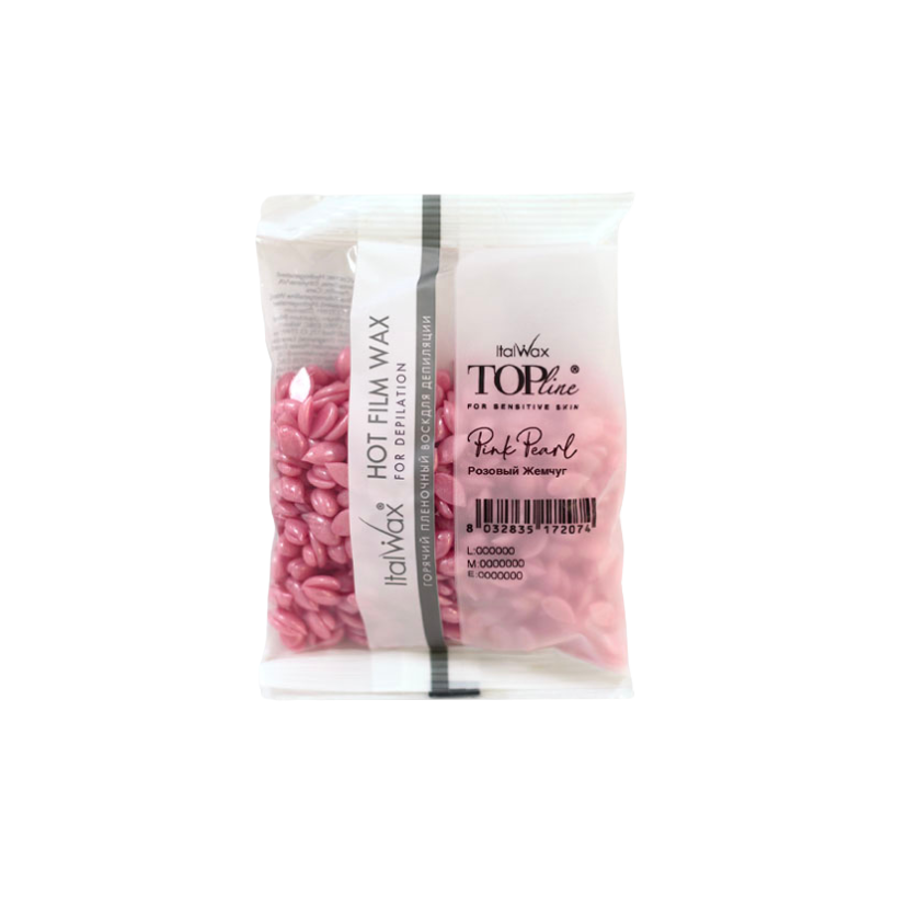 ITALWAX - Hard Wax Pink Pearl Top Line, 100g