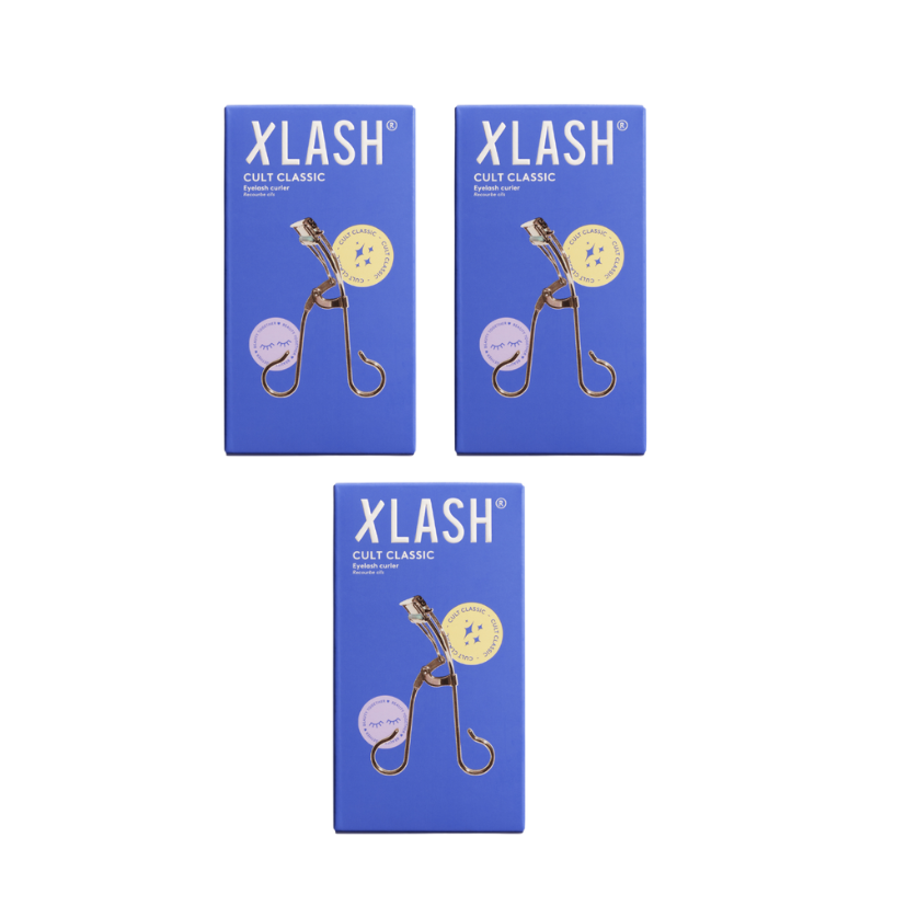 XLASH - Cult Classic Eyelash Curler (Wholesale 3 Pack, RRP $29.95 Each)