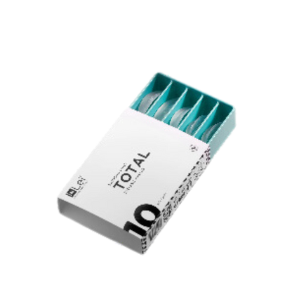 InLei® - TOTAL - Silicone shields, 10 SIZES MIX (S to XXL in both curls!)