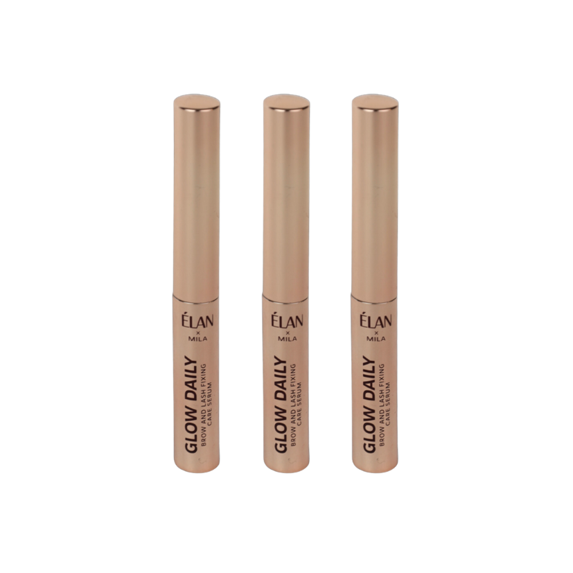 ÉLAN - Glow Daily - Brow and Lash Fixing Care Serum, 5ml (Wholesale 3 Pack, RRP $29.95 Each)